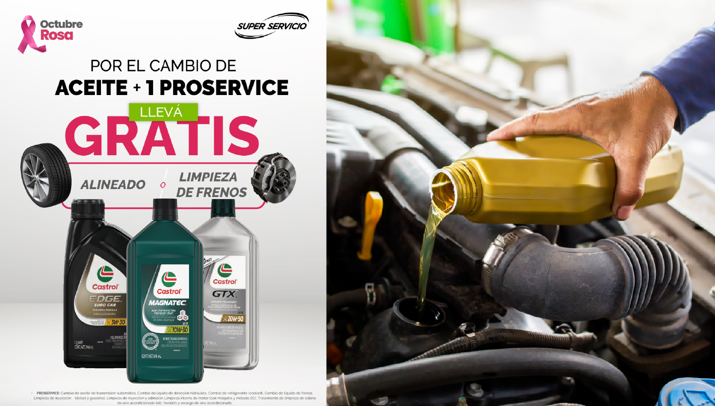 Cambiá tu aceite Castrol y recibí un cuarto de aceite GRATIS y 5% de descuento imagen